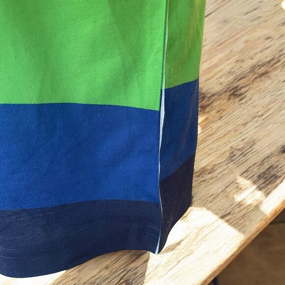 Bright Rainbow Striped Men's T-Shirt Size Medium Sublimated FromTiny Human Pride - Picture 6 of 11